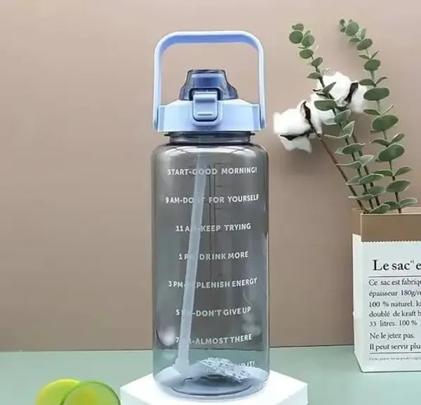 2_Litre_Gym_Sports_Water_Bottle_Leakproof_Motivational_Time_Marking_Fitness_Bottle_with,_Large_Capacity_Gallon_Bottles_with_Straw,_2000_ML,_Blue