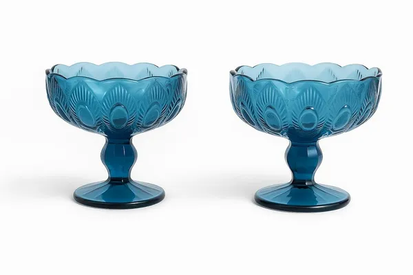Set_of_2,_Icecream_Bowl_220_ML_Peacock_Feather_Theme_Blue_Colored_Ice-Cream_Serving_Dessert_Cup_Set