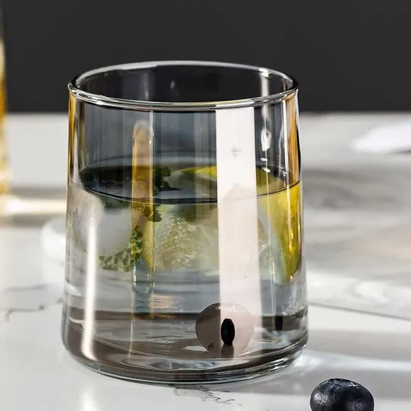 260_ML_Each_Black_Tumbler_Whiskey_Whisky_Glass,_Glassware_for_Wiskey,_Cocktail,_Gift_for_Anniversary,_Wedding,_Housewarming,_Birthday,_6_Pieces