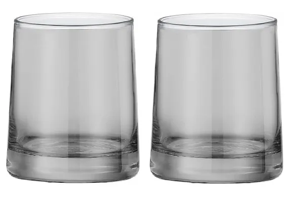 260_ML_Each_Black_Tumbler_Whiskey_Whisky_Glass,_Glassware_for_Wiskey,_Cocktail,_Gift_for_Anniversary,_Wedding,_Housewarming,_Birthday,_2_Pieces