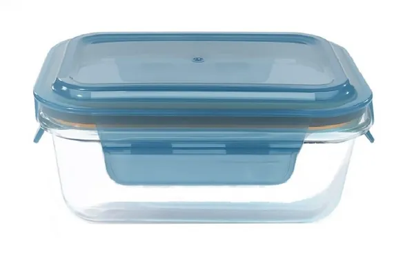 640_ML_Rectangular_Microwave_Oven_Safe_Borosilicate_Glass_Container_with_Airtight_Leakproof_Lid_Freezer_Safe_Bowl,_Blue