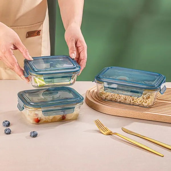 2_Pieces_Set,_640_ML,_1040_ML_Rectangular_Microwave_Oven_Safe_Borosilicate_Glass_Container_with_Airtight_Leakproof_Lid_Freezer_Safe_Bowl,_Blue,_Combo_Pack