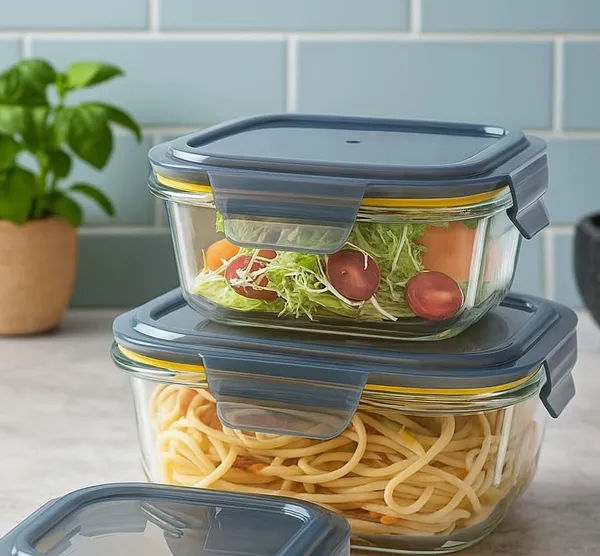 2_Pieces_Set,_800_ML,_1200_ML_Square_Microwave_Oven_Safe_Borosilicate_Glass_Container_with_Airtight_Leakproof_Lid_Freezer_Safe_Bowl,_Blue,_Combo_Pack
