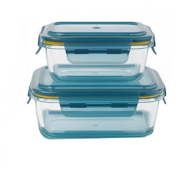 2_Pieces_Set,_800_ML,_1200_ML_Square_Microwave_Oven_Safe_Borosilicate_Glass_Container_with_Airtight_Leakproof_Lid_Freezer_Safe_Bowl,_Blue,_Combo_Pack