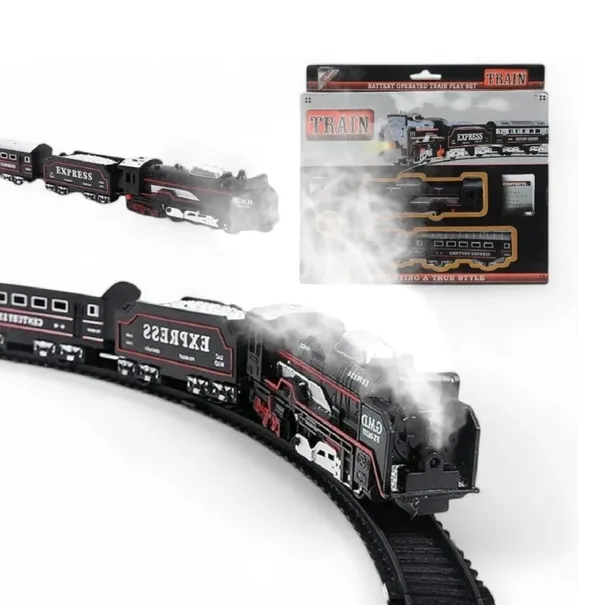 Rechargeable_Rail_King_Smoke_Train_Toy_with_Track_�_Light,_Sound_&_Water_Steam_|_16-Piece_Classic_Locomotive_Set_for_Kids_(3+_Years)