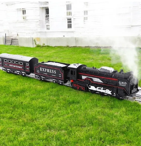Rechargeable_Rail_King_Smoke_Train_Toy_with_Track_�_Light,_Sound_&_Water_Steam_|_16-Piece_Classic_Locomotive_Set_for_Kids_(3+_Years)