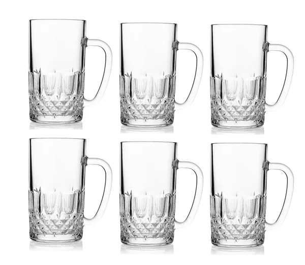 370_ml_Glass_Beer_Mugs_�_Set_of_6_|_Premium_Thick_Base_&_Handle_|_Classic_Cut_Design_|_Glasses_Set_for_Juice,_Cocktails_Ice-Cream_Faluda_|_Ideal_for_Parties,_Bar_&_Gifting