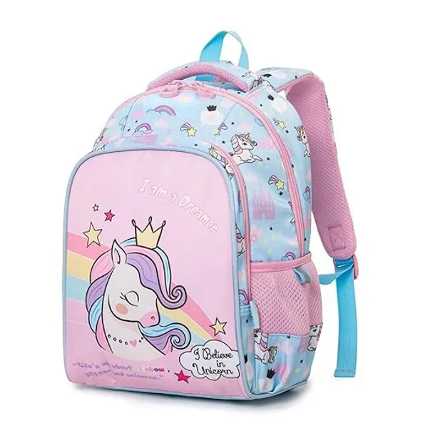 Unicorn_Thene_School_Bag_for_Girls_|_Cute_Kids_Backpack_with_Unicorn_Print_|_Lightweight_&_Spacious_Backpack_for_Children_�_Pink_&_Blue