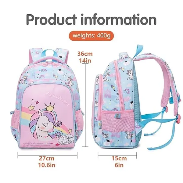 Unicorn_Thene_School_Bag_for_Girls_|_Cute_Kids_Backpack_with_Unicorn_Print_|_Lightweight_&_Spacious_Backpack_for_Children_�_Pink_&_Blue