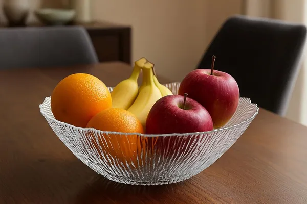 Elegant_Textured_Transparent_Decorative_Glass_Bowl_�_Premium_Centerpiece_for_Dining_Table,_Fruit_or_Snack_Serving_�_9_Inches