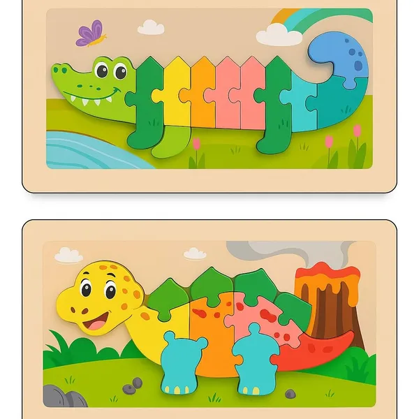 Pack_of_3,_Colorful_Montessori_Wooden_3D_Jigsaw_Puzzle_Educational_Gift_Toys_for_Toddler_Kids_Boys_and_Girls,_Animal_Theme,_Multicolor