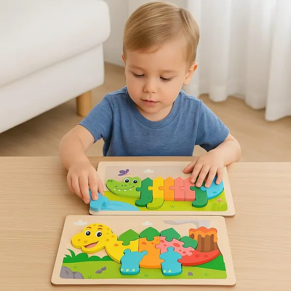 Pack_of_4,_Colorful_Montessori_Wooden_3D_Jigsaw_Puzzle_Educational_Gift_Toys_for_Toddler_Kids_Boys_and_Girls,_Multicolor