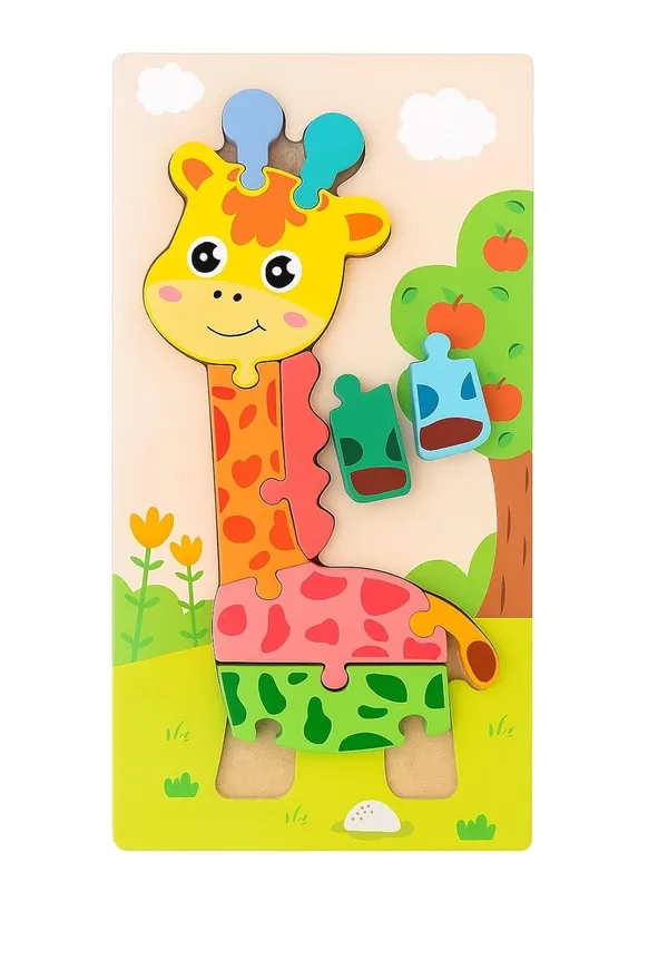 Pack_of_4,_Colorful_Montessori_Wooden_3D_Jigsaw_Puzzle_Educational_Gift_Toys_for_Toddler_Kids_Boys_and_Girls,_Multicolor