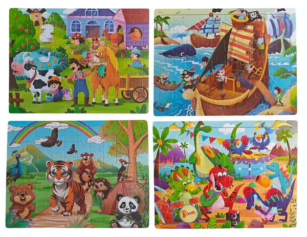 Set_of_4,_Jigsaw_Puzzles_for_Kids_60_Pieces_Per_Puzzle,_Multi_Cartoon_Theme_Children_Learning_Preschool_Educational_Toys_for_Boys_and_Girls,_Multicolor