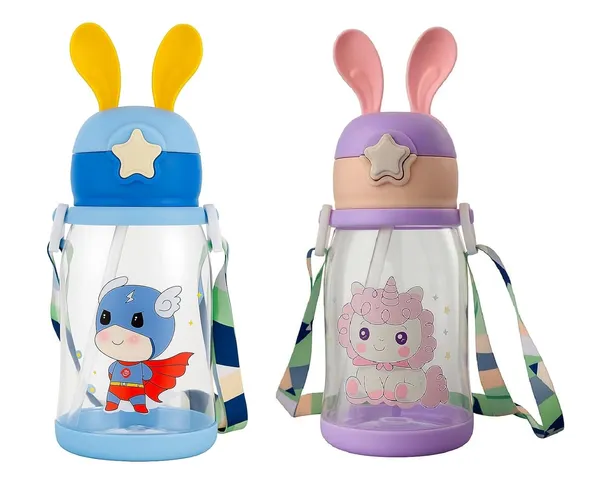 Pack_of_2,_600_ML_Cute_Water_Bottle_with_Sipper,_BPA_Free_Sipper_Bottles_for_kids_Leak_proof_Cartoon_WaterBottle_for_Kids,_Multicolor