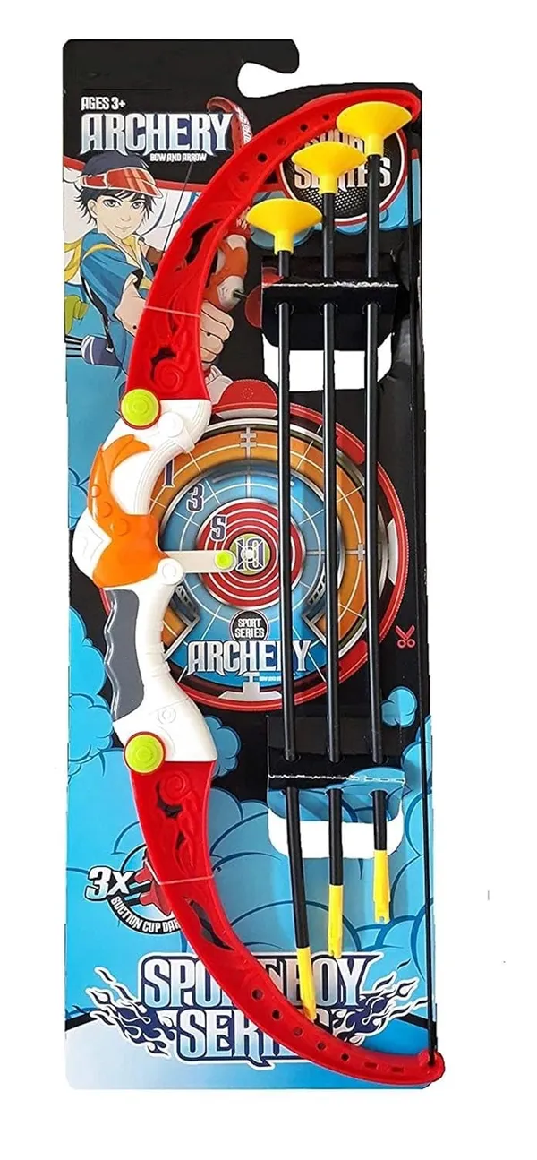 Kids_Archery_Toy_Set_with_Bow,_3_Suction_Cup_Arrows_&_Cut-Out_Target_Board_|_Safe_Indoor_&_Outdoor_Sports_Toy_for_Boys_&_Girls,_Multicolor