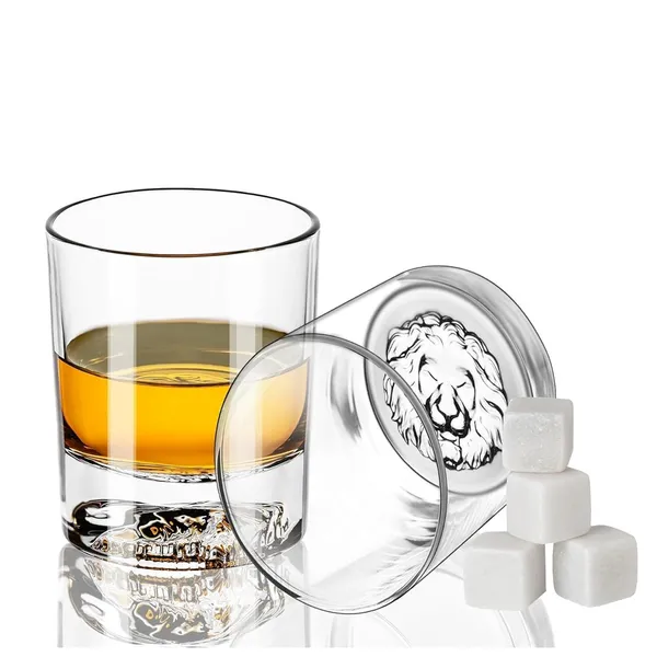 Pack_of_2,_310_ML_Whiskey_Glasses,_Lion_Engraved_Thick_Bottom,_Glasses_for_Whisky,_Gin,_Vodka,_Cocktail_Glasses,_Whisky_Gift,_Suitable_for_use_in_Bars,_Parties_and_Homes