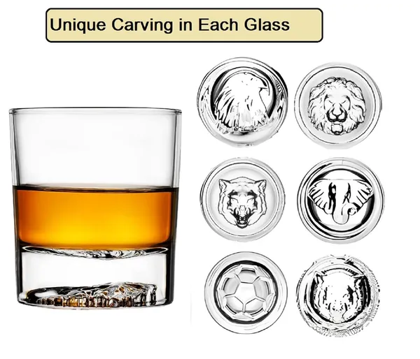 Pack_of_3,_310_ML_Whiskey_Glasses,_Animal_Engraved_Thick_Bottom,_Glasses_for_Whisky,_Gin,_Vodka,_Cocktail_Glasses,_Whisky_Gift,_Suitable_for_use_in_Bars,_Parties_and_Homes