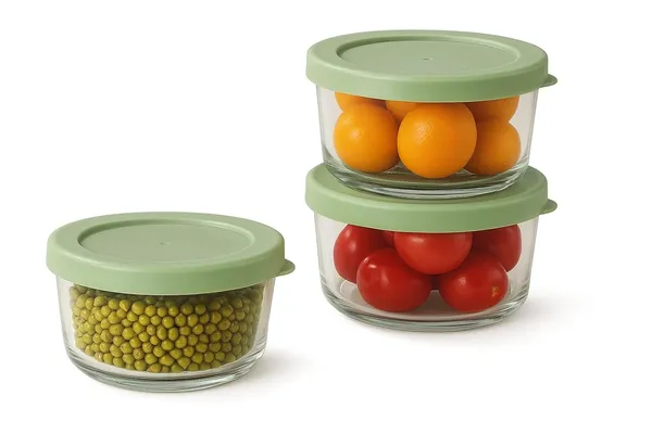Set_of_3,_Small_Size_240_ML_Round_Microwave_Safe_Borosilicate_Glass_Container_with_Airtight_Leakproof_Lid_Freezer_Safe_Chutney_Bowl,_4_Inch_Each
