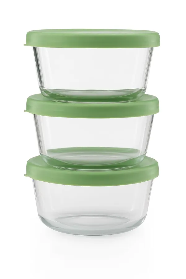 Set_of_3,_Small_Size_240_ML_Round_Microwave_Safe_Borosilicate_Glass_Container_with_Airtight_Leakproof_Lid_Freezer_Safe_Chutney_Bowl,_4_Inch_Each