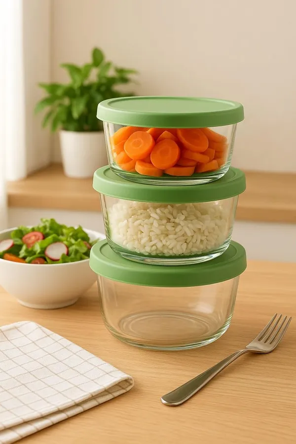 Set_of_3,_Small_Size_240_ML_Round_Microwave_Safe_Borosilicate_Glass_Container_with_Airtight_Leakproof_Lid_Freezer_Safe_Chutney_Bowl,_4_Inch_Each