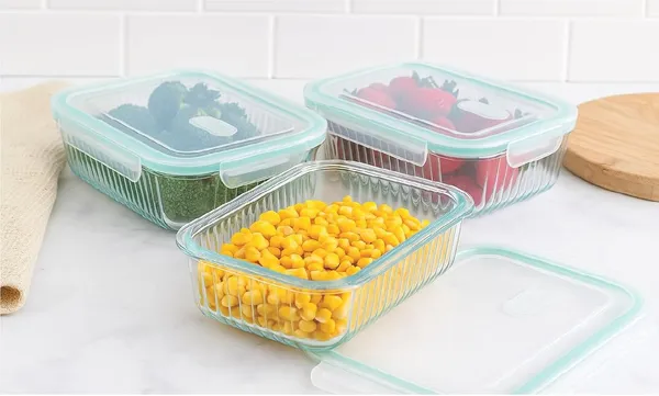 3_Pieces,_600_ML_Rectangular_Striped_Fluted_Microwave_Safe_Borosilicate_Glass_Containers_Leak-Proof_Snap_Locking_Freezer_Safe_Bowl,_Transparent