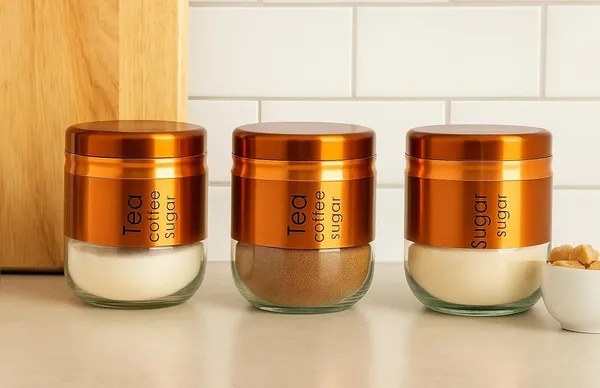 Pack_of_3,_400ML_Glass_Food_Storage_Container_with_Stainless_Steel_Cover_&_Airtight_Lid_Kitchen_Canister_Set_Coffee_Tea_Sugar_Dry_Fruits_Cookie_Glass_Jar,_Copper