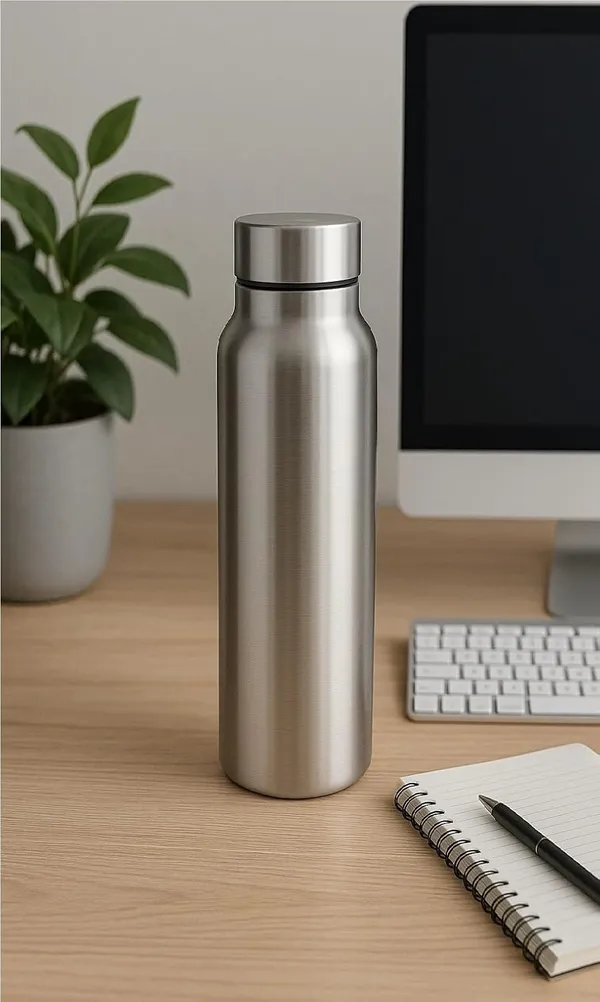 Single_Wall_Straight_Stainless_Steel_Water_Bottle_1_Litre_|_Durable,_Rust-Proof,_Leak-Proof_&_Lightweight_Bottle_for_Office,_School,_Gym,_Travel_&_Home,_3_Pieces