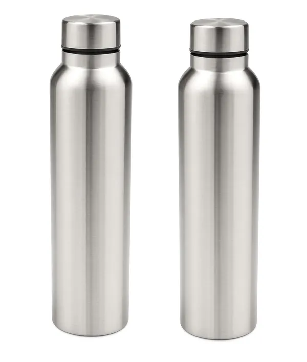 Single_Wall_Straight_Stainless_Steel_Water_Bottle_1_Litre_|_Durable,_Rust-Proof,_Leak-Proof_&_Lightweight_Bottle_for_Office,_School,_Gym,_Travel_&_Home,_2_Pieces