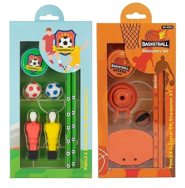 Combo_Pack_of_2,_Football_and_Basketball_Theme_Stationery_Set_for_Kids_Pencil,_Sharpener,_Eraser_for_Kids,_Boys_and_Girls,_Birthday_Return_Gift,_Multicolor