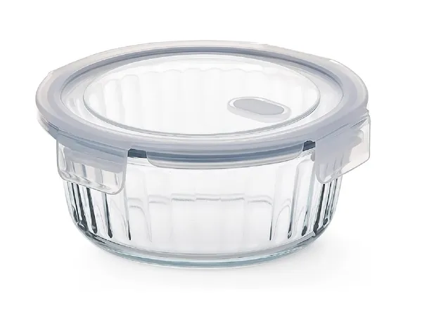 370_ML_Round_Striped_Fluted_Microwave_Safe_Borosilicate_Glass_Containers_Leak-Proof_Snap_Locking_Freezer_Safe_Bowl,_Transparent,_1_Piece