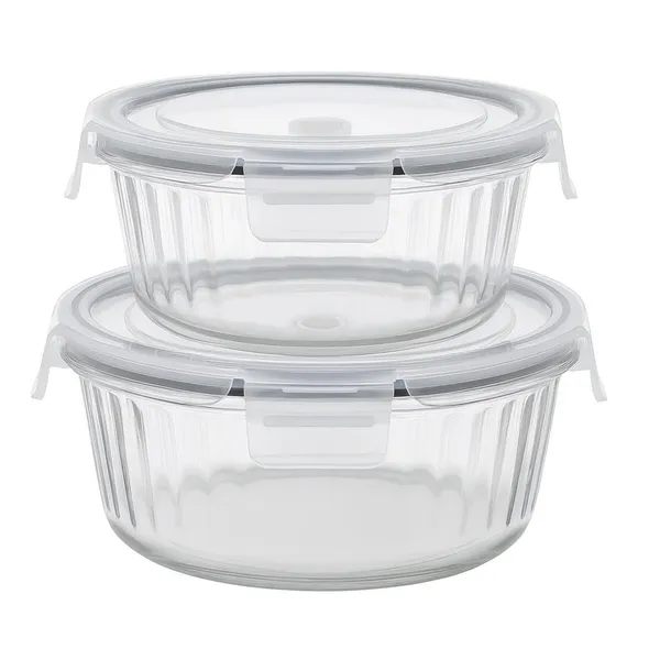 Combo_Pack_of_2,_370_ML_&_630_ML_Round_Striped_Fluted_Microwave_Safe_Borosilicate_Glass_Containers_Leak-Proof_Snap_Locking_Freezer_Safe_Bowl,_Transparent