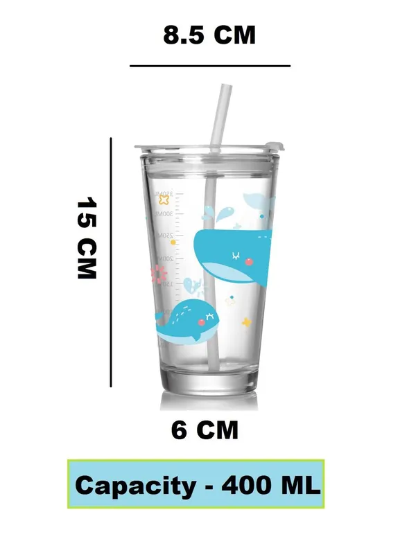 1_Piece,_470_ML_Glass_Sipper_Coffee_Tumbler_Mug,_2_in1_Dual_Drinking_Leakproof_Airtight_Lid_Travel_Cup_for_Kids,_Crocodile_Dino_Theme