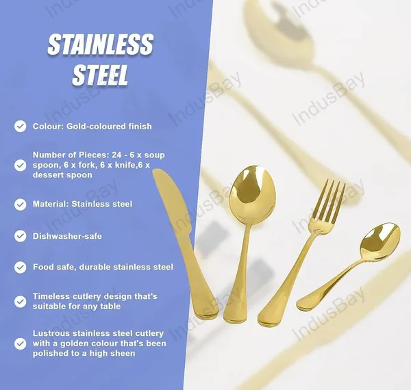 Premium_Golden_Flatware_24_Piece_Set,_High_Grade_Stainless_Steel_Tableware_Cutlery_Include_Knives/Forks/Spoons_Set_for_Home_Restaurant,_Mirror_Polished,_Dishwasher_Safe_Gift_Box_Pack