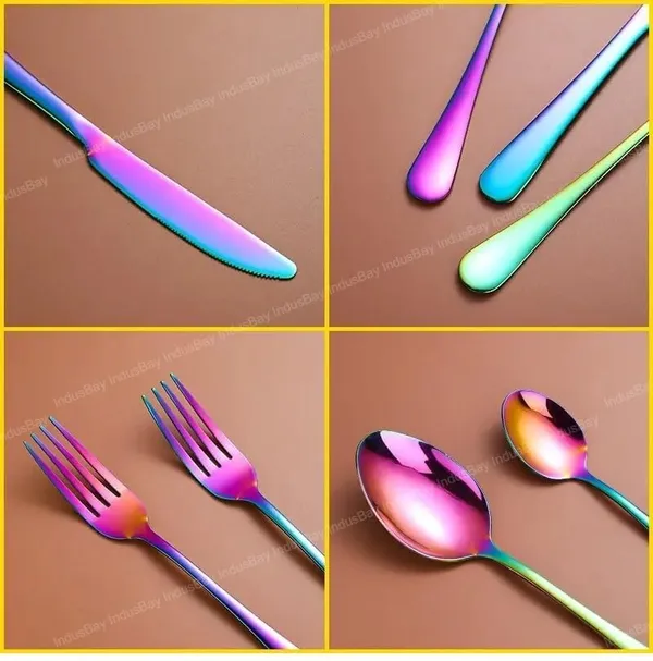 Premium_Rainbow_Flatware_24_Piece_Set,_High_Grade_Stainless_Steel_Tableware_Cutlery_Include_Knives/Forks/Spoons_Set_for_Home_Restaurant,_Mirror_Polished,_Dishwasher_Safe_Gift_Box_Pack