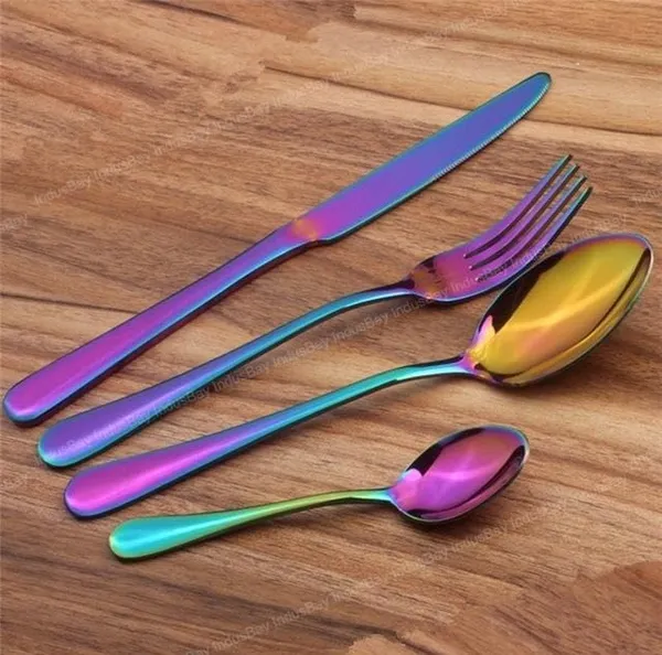 Premium_Rainbow_Flatware_24_Piece_Set,_High_Grade_Stainless_Steel_Tableware_Cutlery_Include_Knives/Forks/Spoons_Set_for_Home_Restaurant,_Mirror_Polished,_Dishwasher_Safe_Gift_Box_Pack