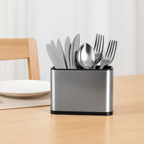 Premium_Stainless_Steel_Cutlery_Holder_for_Kitchen_|_4-Compartment_Utensil_Organizer_|_Anti-Fingerprint,_Detachable_&_Easy-to-Clean_Flatware_Storage_Rack_for_Spoons,_Forks,_Straw_and_more