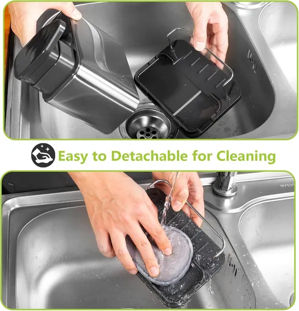 Kitchen_Sink_Caddy_with_Liquid_Soap_Dispenser_Lightweight_and_Sturdy_�_Non-Slip_Base_�_Simple_Water_Drainage_System_�_Elegant_Countertop_Kitchen_Sink_Organiser_for_Cleaning_Supplies
