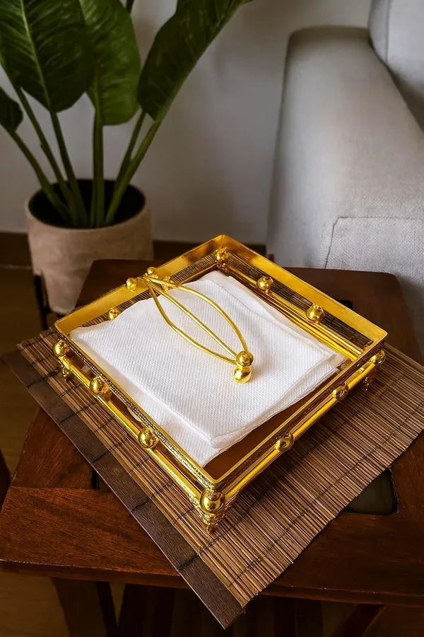 Golden_Metal_Tissue_Holder_with_Rose_Gold_Acrylic_Base_Tabletop_Tissue_Paper_Organizer_for_Home,_Office,_Restaurants_&_Cafes