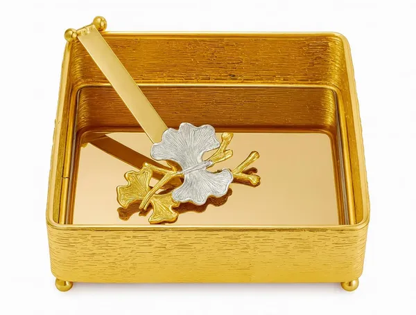 Golden_Metal_Tissue_Holder_with_Butterfly_Arm_and_Rose_Gold_Acrylic_Base_Tissue_Paper_Organizer_for_Home,_Office,_Restaurants_&_Cafes