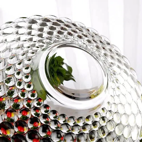 14_Inch_Transparent_Decorative_Fruit_Bowl_Plate_Large_Crystal_Glass_Bubble_Pattern_Fruit_Bowl_for_Home_Hotel_Restaurant_Snacks_Afternoon_Tea_Basket_Home_Decoration