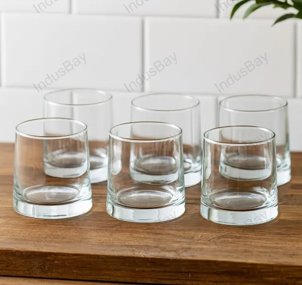 Pack_of_6,_Clear_Whisky_&_Juice_Glass_�_260_ml_Premium_Heavy_Base_Tumbler_Glasses_for_Water,_Cocktails_&_Beverages_|_Crystal-Look_Durable_Drinking_Glassware_for_Home,_Bar_&_Parties