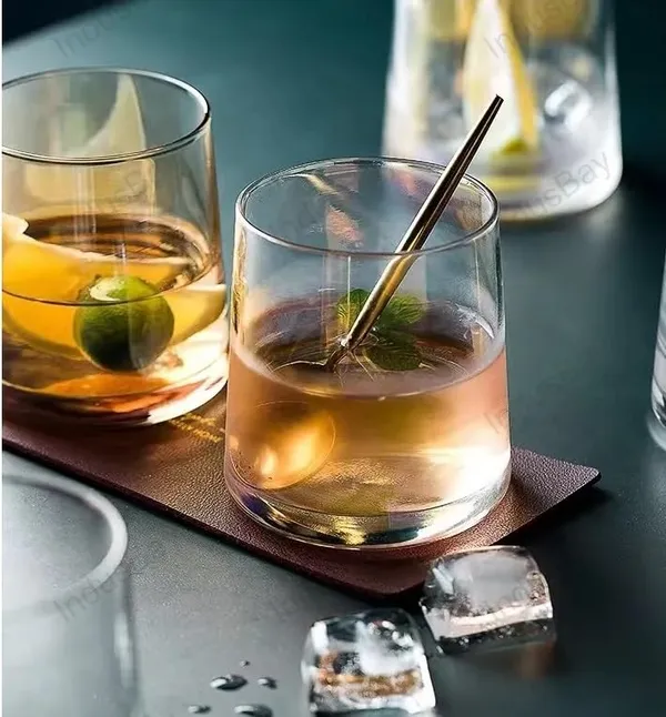 Pack_of_4,_Clear_Whisky_&_Juice_Glass_�_260_ml_Premium_Heavy_Base_Tumbler_Glasses_for_Water,_Cocktails_&_Beverages_|_Crystal-Look_Durable_Drinking_Glassware_for_Home,_Bar_&_Parties
