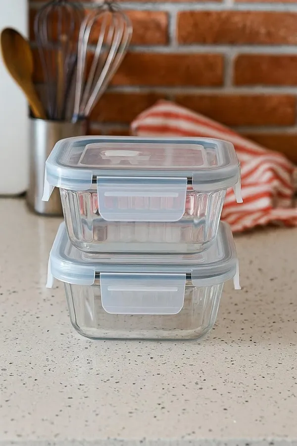 Pack_of_2,_800_ml_Microwave_Safe_Fluted_Glass_Square_Food_Storage_Container_with_Airtight_Air-Vent_Lid_|_Leak-Proof,_BPA-Free,_Freezer_&_Oven_Safe_|_Meal_Prep,_Kitchen_Storage_Lunch_Box