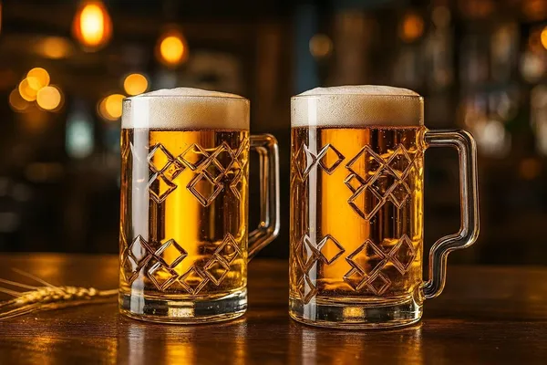 400_ml_Glass_Beer_Mugs_�_Set_of_2_|_Premium_Engraved_with_Thick_Base_&_Handle_Glasses_Set_for_Juice,_Cocktails_Ice-Cream_Faluda_|_Ideal_for_Parties,_Bar_&_Gifting,_Clear