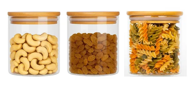 500_ML_Airtight_Glass_Storage_Jars_with_Bamboo_Lid_Clear_Snack_Containers_for_Kitchen_Dry_Fruit,_Nuts_&_Pantry_Organiser,_3_Pieces