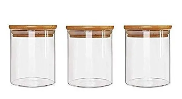 500_ML_Airtight_Glass_Storage_Jars_with_Bamboo_Lid_Clear_Snack_Containers_for_Kitchen_Dry_Fruit,_Nuts_&_Pantry_Organiser,_3_Pieces