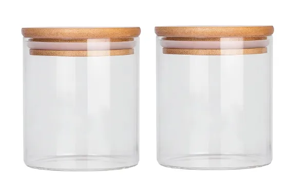 500_ML_Airtight_Glass_Storage_Jars_with_Bamboo_Lid_Clear_Snack_Containers_for_Kitchen_Dry_Fruit,_Nuts_&_Pantry_Organiser,_2_Pieces