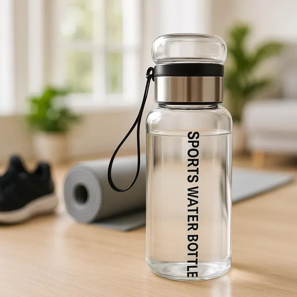 1_Litre_Glass_water_Bottle_with_Leak-Proof_Steel_Lid,_Filter_&_Carry_Strap_�_BPA-Free,_Durable,_Easy_to_Clean,_Ideal_for_Gym,_Office,_Travel_&_Home_Use,_2_Pieces