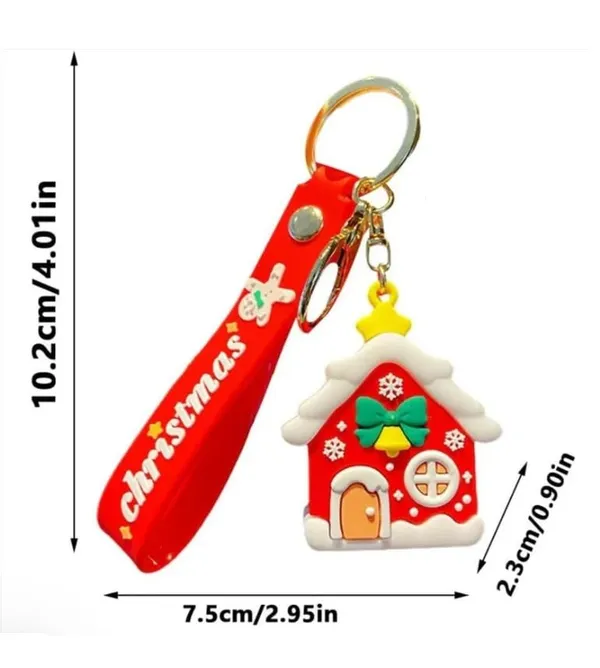 Set_of_2,_Merry_Christmas_Theme_Cute_Keychain_Bag_Keychain_Key_Holder_Christmas_Party_Gift_Giveaways_Pendants_Key_Chain_Gifts,_Multicolor